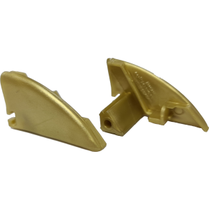 Gold Replacement End Caps Exitex Weather Bars