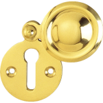 Victorian Brass Covered Escutcheon PB