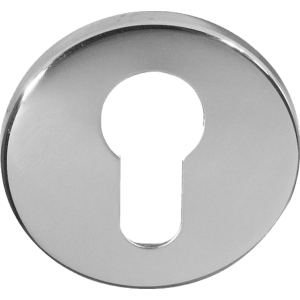 Euro Profile Escutcheon Polished Chrome