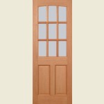 33 x 78 Georgian Obscure Glazed Door 838 x 1981