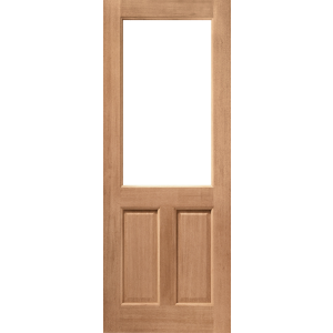 33 x 78 2P-2XG Hardwood Door Unglazed