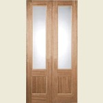 42 X 78 Hardwood Glazed French Doors