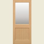 27 x 78 2XG Hemlock Door Clear Glazed