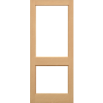 30 x 78 External 2XGG Hemlock Door Unglazed