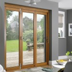 1.8m x 2.1m Pattern 10 Fully Finished Oak Folding Door Set