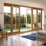 4.2m x 2.1m Pattern 10 Oak Folding Doors