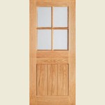 Ruislip Four Light Adorable Oak Stable Doors