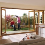 4.8m x 2.1m Pattern 10 Oak Folding Doors