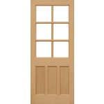 30 x 78 KXT Hemlock Door Unglazed