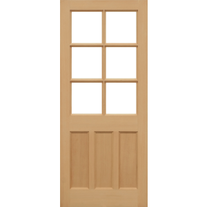 33 x 78 KXT Hemlock Door Unglazed