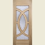 30 x 78 Majestic Oak Double Glazed Door