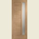 Bicester Modena Oak Doors Obscure Glazing