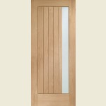 Bicester Trieste Oak Doors Obscure Glazing