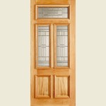 36 x 84 Danielle Elegant Oak Door