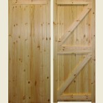 24 x 78 FL&B Red Deal Door