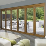 4.7m x 2.1m Vista Oak Pattern 10 Folding Doors