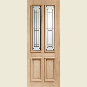 30 x 78 Malton Oak Door Glazed