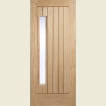 Downham Market Adoorable Oak Newbury One Light Glazed Doors