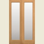 46 x 78 Part L Pattern 20 French Doors Clear Glazed