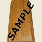 Light Oak Floor Trim Sample