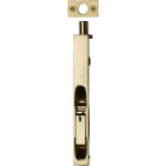 152mm x 19mm Lever Action Flush Door Bolt Polished Brass