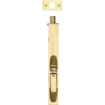 152mm x 19mm Lever Action Flush Door Bolt Satin Brass