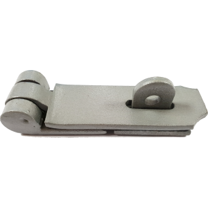 105mm Heavy Duty Hasp And Staple Grey Enamel