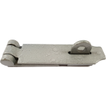 158mm Heavy Duty Hasp And Staple Grey Enamel