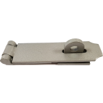 198mm Heavy Duty Hasp And Staple Grey Enamel