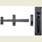 Black Iron Rustic Latch