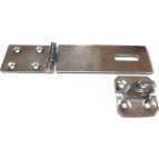 120mm Hasp And Staple Bright Silver