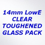 Georgian Toughened Clear Double Glazing Pack