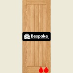 Bespoke Prefinished Belize Oak FD60 Fire Door