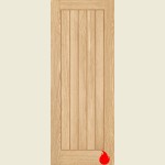 24 x 78 Belize Oak Fire Door