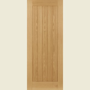 24 x 78 Ely Prefinished Oak Door 610 x 1981 x 35mm