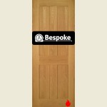 Bespoke Eton Pattern 44 FD30 Oak Fire Door