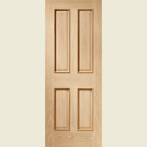 27 x 78 Rockingham Oak 4-Panel Door