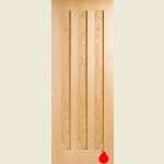 27 x 78 Idaho White Oak Fire Door