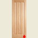 27 x 78 Kilburn Oak Fire Door