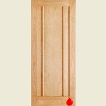 27 x 78 Lincoln Oak Fire Door 686 x 1981 x 44 mm