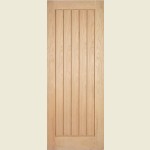 18 x 78 Mexicano Pre Finished Oak Door