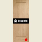 Bespoke Pattern 10 Shaker FD30 Oak Fire Door