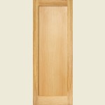 24 x 78 Pattern 10 One Panel Oak Door 686 x 1981