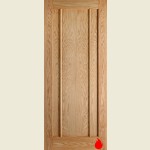 27 x 78 Prefinished Lincoln Oak Fire Door