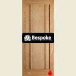 Bespoke Prefinished Lincoln FD30 Oak Fire Door