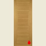 24 x 78 Pamplona Oak Fire Door