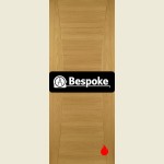 Bespoke Pamplona FD30 Oak Fire Door