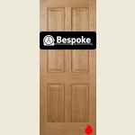 Bespoke Regency 4-Panel Pre Finished Oak Fire Door