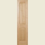 18 x 78 Regency 2-Panel Oak Door