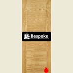 Bespoke Seville Oak FD30 Fire Door